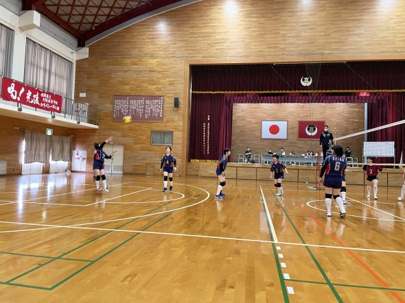 バレーボール部 天皇杯・皇后杯全日本バレーボール選手権大会福岡県中部地区ラウンドに出場