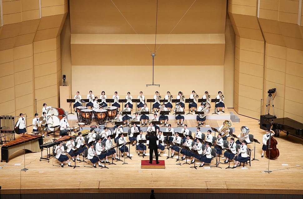 吹奏楽部のおもな活躍 精華女子高等学校